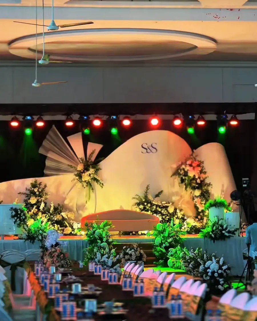Reception hall, set and ready